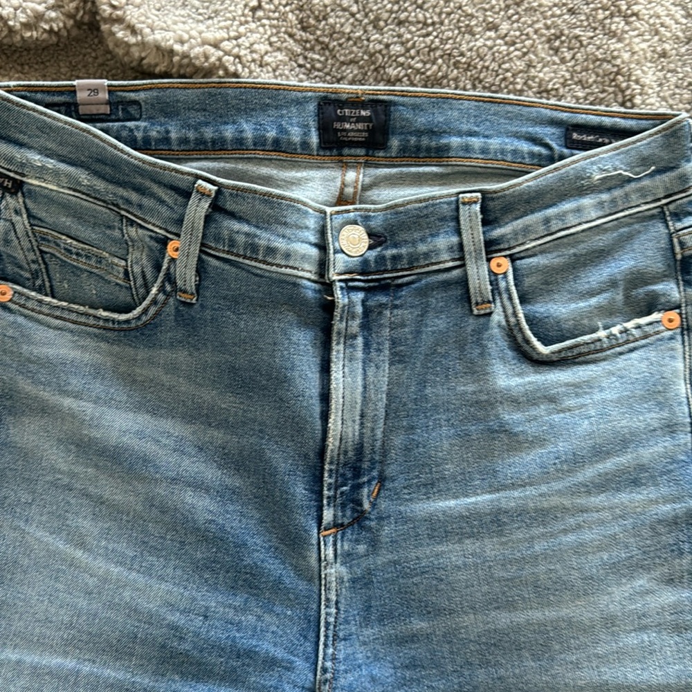 Citizens of Humanity rocket crop high rise skinny size 29